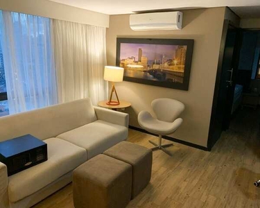 Apartamento Flat 1 quarto 42m2 100% mobiliado no RAMADA em Boa Viagem Super moderno