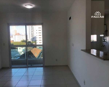 Apartamento para alugar, 51 m² por R$ 3.300,00/mês - Pompéia - Santos/SP