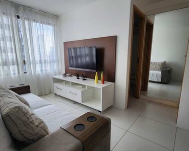 Apartamento venda ou aluguel mobiliado. 2 qts, 50m2. no Edf Porto mar home clube