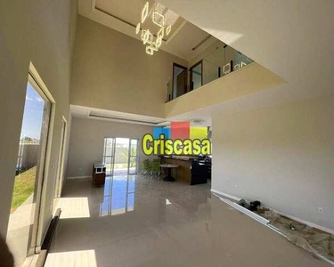 Casa com 4 dormitórios para alugar, 394 m² - Alphaville 2 - Rio das Ostras/RJ