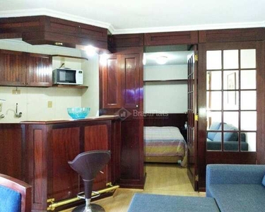 Flat com 1 dormitório para alugar, 45 m² por R$ 1.900,00/mês - Higienópolis - São Paulo/SP