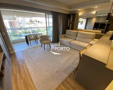 Lindo apartamento mobiliado com 1 dormitório para alugar, 54 m² - Cidade Jardim - Piracica