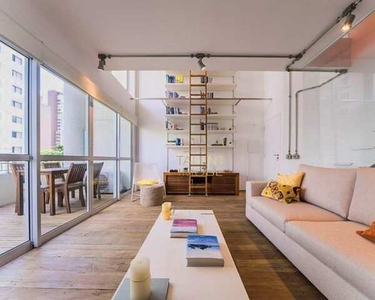 Loft com 1 dormitório, 74 m² - venda por R$ 1.850.000 ou aluguel por R$ 12.259/mês - Moema