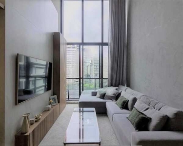 Luxuoso apartamento para aluguel e venda possui 74m² com 2 quartos na Vila Olímpia - São P