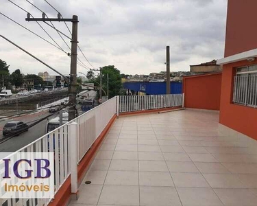 Sobrado com 1 dormitório para alugar, 250 m² por R$ 5.200/mês - Casa Verde Alta - São Paul