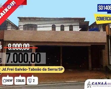 Sobrado comercial com 3 dormitórios, 242 m² - venda por R$ 1.280.000 ou aluguel por R$ 7.7