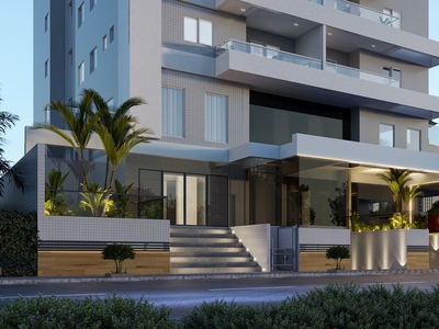 Apartamento em Boqueirão, Praia Grande/SP de 50m² 1 quartos à venda por R$ 302.000,00