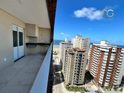 Apartamento em Campo da Aviação, Praia Grande/SP de 92m² 2 quartos à venda por R$ 699.000,00