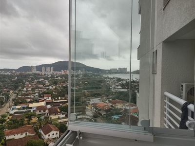 Apartamento em Jardim Virgínia, Guarujá/SP de 69m² 2 quartos à venda por R$ 749.000,00