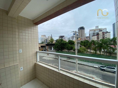 Apartamento em Vila Caiçara, Praia Grande/SP de 52m² 2 quartos à venda por R$ 398.750,00