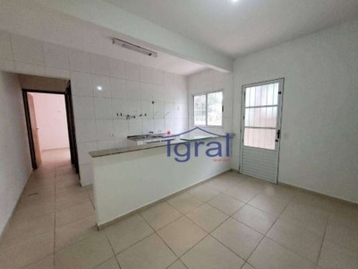 Casa com 1 dormitório para alugar, 60 m² por r$ 1.100,00/mês - vila guarani - são paulo/sp