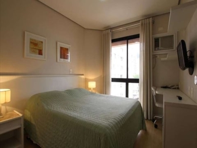 Flat com 1 quarto para alugar na rua pais araújo., 188, itaim bibi, são paulo, 48 m2 por r$ 3.600