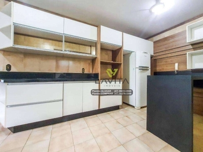 Apartamento com 3 dormitórios para alugar, 120 m² por r$ 2.350,00/mês - centro (blumenau) - blumenau/sc