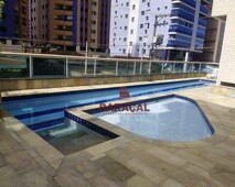 Apartamento com 1 dormitório à venda, 62 m² por R$ 285.000,00 - Aviação - Praia Grande/SP