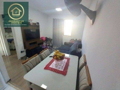 Apartamento 2 dormitórios, 1 vaga à venda, 40 m² por r$ 208.000 - jardim ipanema (zona oeste) - são paulo/sp