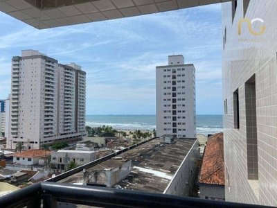 Apartamento à venda, 67 m² por r$ 389.000,00 - mirim - praia grande/sp