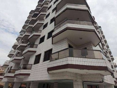 Apartamento com 1 dormitório à venda, 55 m² por r$ 230.000,00 - boqueirão - praia grande/sp
