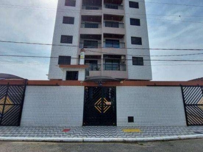 Apartamento com 1 dormitório à venda, 55 m² por r$ 235.000,00 - vila caiçara - praia grande/sp