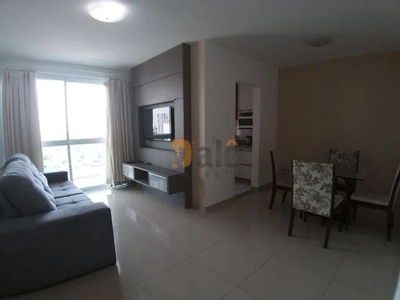 Apartamento com 1 dormitório para alugar, 56 m² por R$ 3.470,00/mês - Jardim das Colinas -