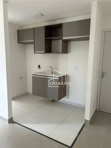Apartamento com 2 dormitórios para alugar, 44 m² por R$ 1.442,69/mês - Cooperativa - São B