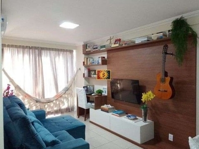 Apartamento com 2 dormitórios - venda por r$ 450.000,00 ou aluguel por r$ 3.300/mês - manaíra - joão pessoa/pb