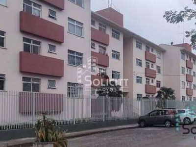 Apartamento com 3 dormitórios à venda, 57 m² por r$ 250.000,00 - parolin - curitiba/pr