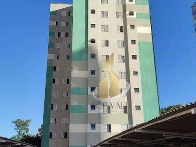 Apartamento com 3 dormitórios à venda, 64 m² por r$ 341.000 - monte castelo - são josé dos campos/sp