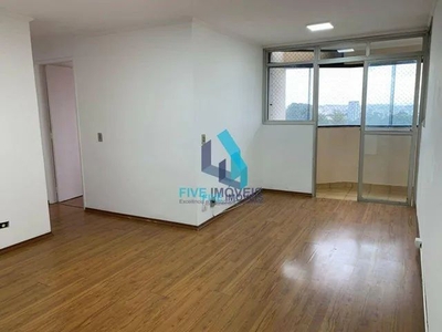 Apartamento com 3 dormitórios para alugar, 74 m² por R$ 3.304,61/mês - Vila Sofia - São Pa