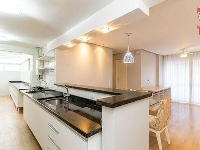 Apartamento com 3 dormitórios para alugar, 81 m² por R$ 3.792,59/mês - Cabral - Curitiba/P