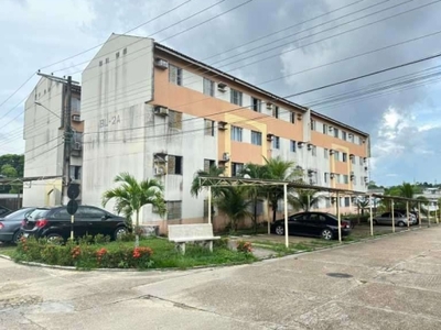 Apartamento com 3 quartos para alugar no distrito industrial, manaus , 67 m2 por r$ 1.400