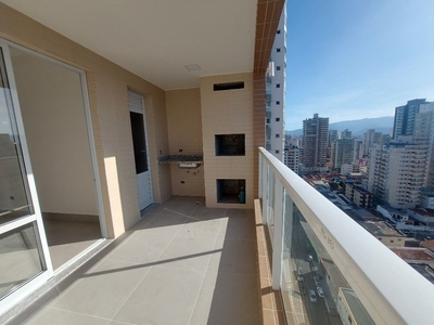 Apartamento em Campo da Aviação, Praia Grande/SP de 54m² 1 quartos à venda por R$ 334.000,00