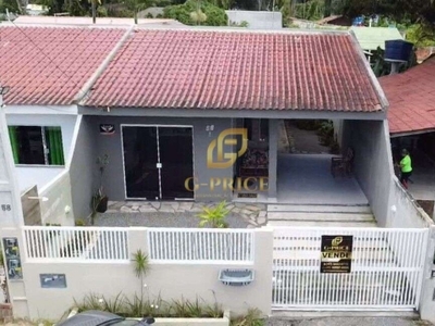 Casa à venda no bairro balneário praia das palmeiras - itapoá/sc