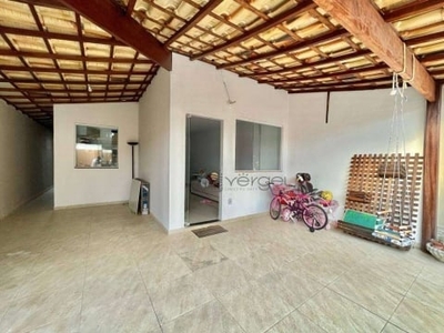 Casa com 3 dormitórios à venda, 100 m² por r$ 410.000,00 - visão - lagoa santa/mg