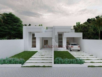 Casa com 3 dormitórios à venda, 105 m² por r$ 560.000,00 - jardim naipi - foz do iguaçu/pr