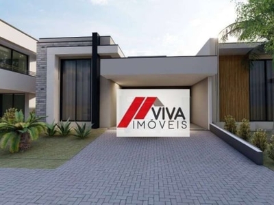 Casa com 3 dormitórios à venda, 177 m² por r$ 1.390.000,00 - residencial club portinari - paulínia/sp