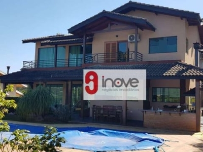 Casa com 3 dormitórios à venda, 386 m² por r$ 1.990.000,00 - condomínio serra da estrela - atibaia/sp