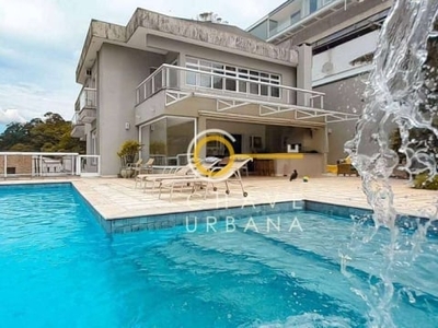 Casa com 4 suites à venda, 516 m² por r$ 7.000.000 - morro santa terezinha - santos/sp