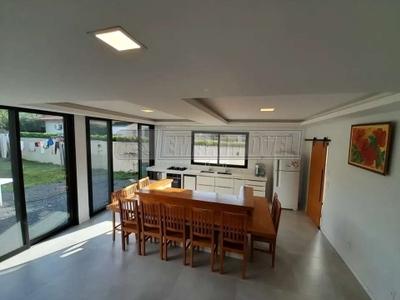 Casa em condomínio fechado com 2 quartos para alugar na estrada do ipatinga, vivendas do lago, sorocaba, 220 m2 por r$ 6.500