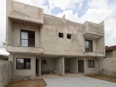 Casa em condomínio fechado com 3 quartos à venda na rua theodoro gbur, 385, tingui, curitiba por r$ 650.000