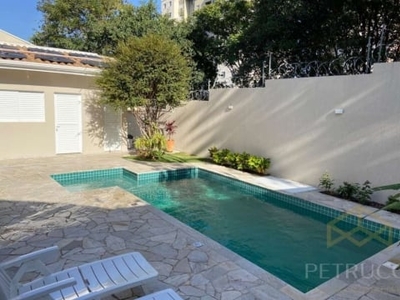 Casa em condomínio fechado com 3 quartos para alugar na avenida washington luís, 1800, vila marieta, campinas, 271 m2 por r$ 9.800