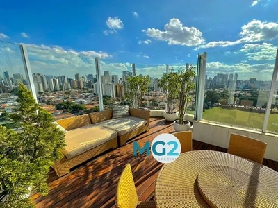 Cobertura duplex, 420m², vista 360º no Brooklin !