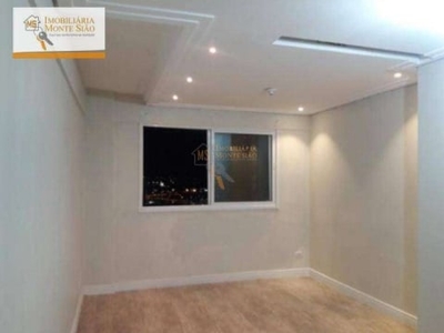 Flat com 1 dormitório à venda, 28 m² por r$ 170.000,00 - centro - guarulhos/sp