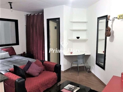 Flat disponível para locação no edifício villaggio di pompei, com 32m², 1 dormitório e 1 vaga