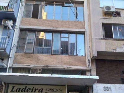 Kitnet com 1 dormitório à venda, 47 m² por r$ 142.000,00 - centro - porto alegre/rs