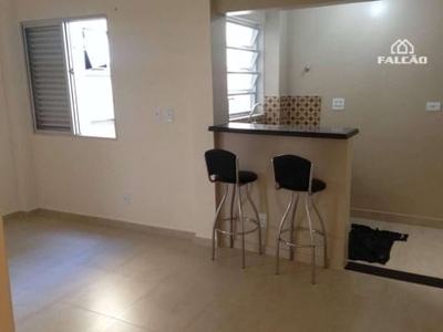 Kitnet para alugar, 24 m² por r$ 1.550,00/mês - embaré - santos/sp