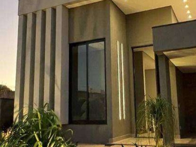 Linda casa à venda no condomínio arara azul, 300 m², 3 dormitórios - ribeirão preto/sp