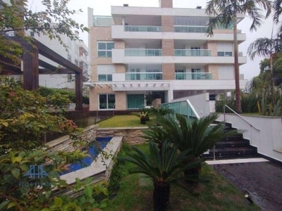 Linda cobertura com 4 dormitórios à venda, 231 m² por r$ 1.900.000 - joão paulo - florianópolis/sc
