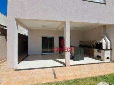 Sobrado com 4 dormitórios para alugar, 250 m² por r$ 6.600/mês - distrito de bonfim paulista - ribeirão preto/sp