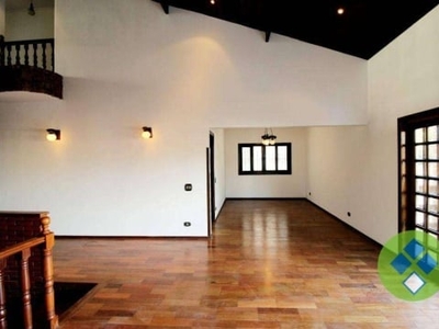 Sobrado com 6 dormitórios para alugar, 340 m² por r$ 11.300,00/mês - residencial cinco (alphaville) - santana de parnaíba/sp