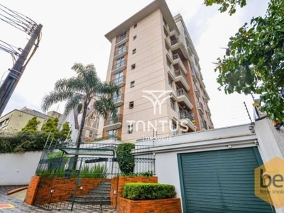 Studio com 1 dormitório para alugar, 31 m² por r$ 1.000/mês - são francisco - curitiba/pr